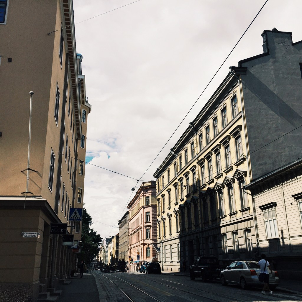 Vykort från Helsingfors, det första 