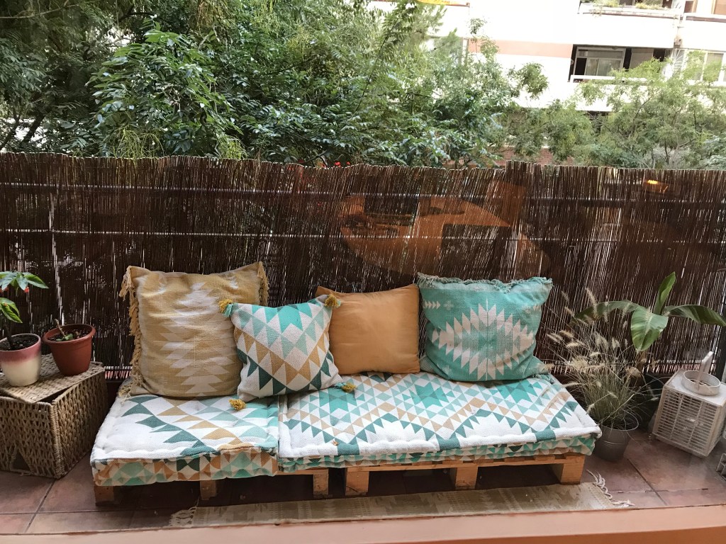 Höstfint på balkongen